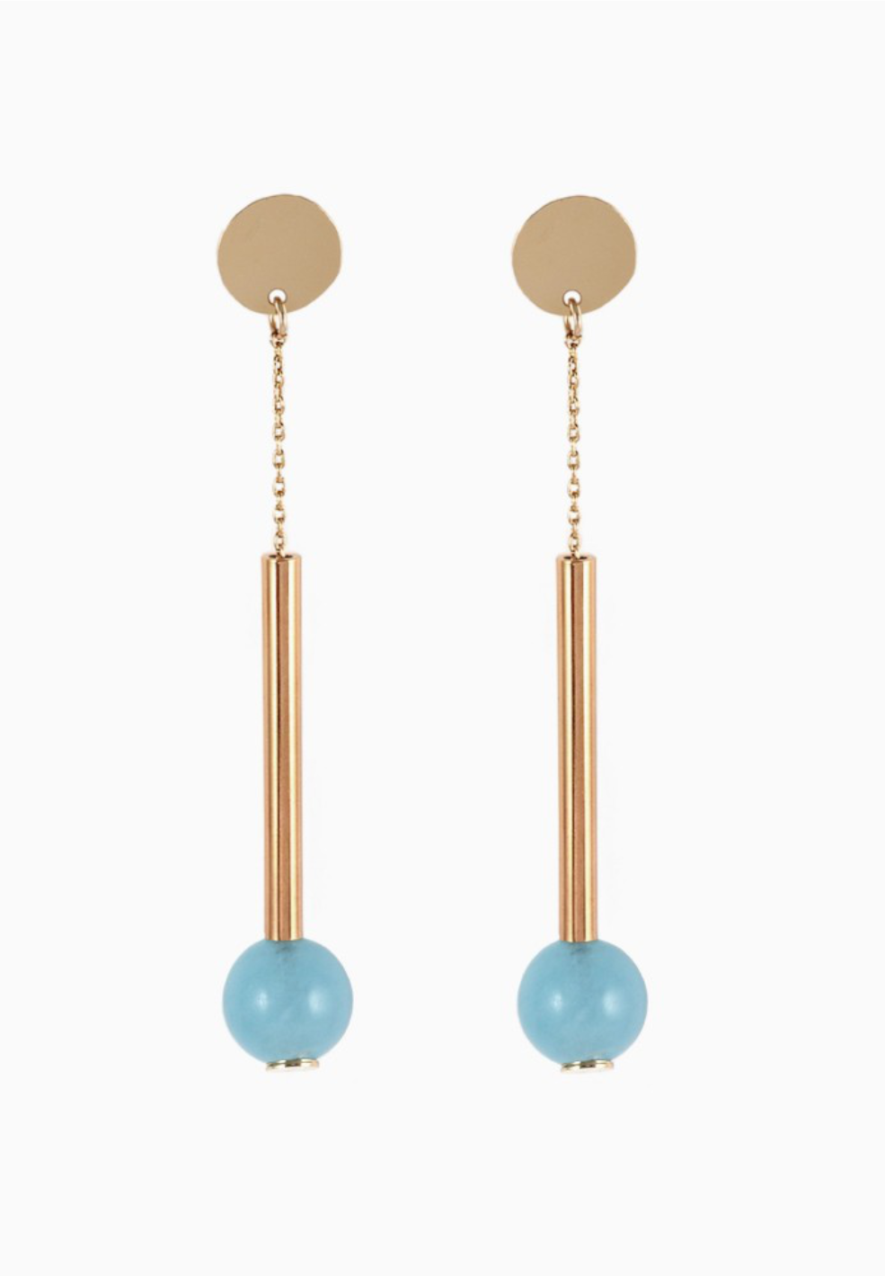 TURQUOISE WOLCOTT EARRINGS