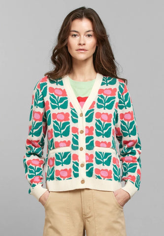 CARDIGAN IGGESUND LIV LEE FLOWER