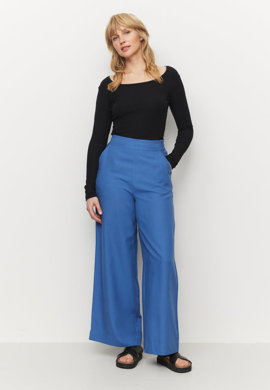 PILEA WIDE LEG TROUSERS | ELECTRIC BLUE