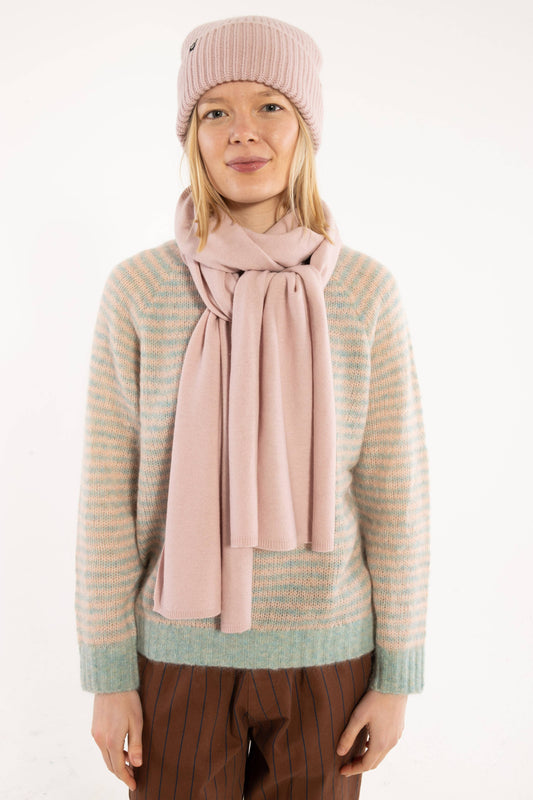 MERINO SCARF | GENTLE PINK