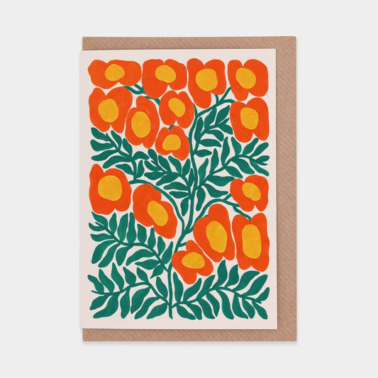 FLUTTERING GREETINGS CARD | LIV LEE