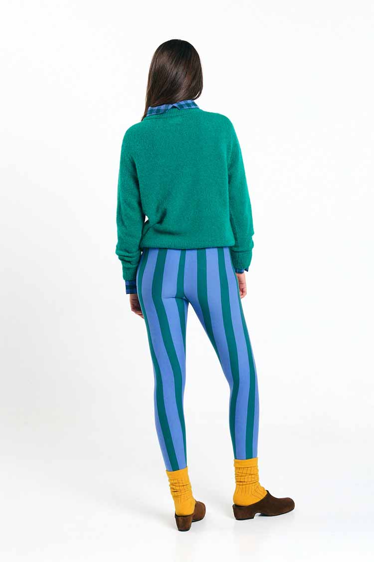 BABOL ALPACA AND MERINO WOOL BLEND JUMPER | EMERALD