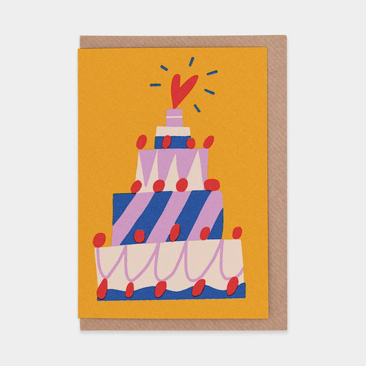 WEDDING CAKE GREETINGS CARD | SUE DOEKSEN