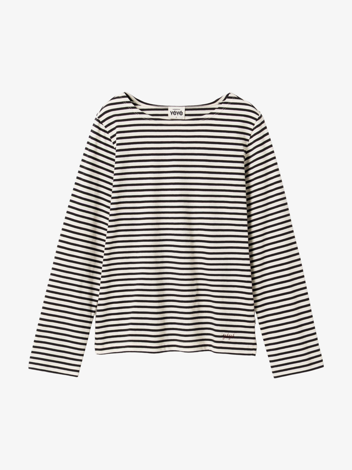 ICONIQUE STRIPED LONGSLEEVE TOP