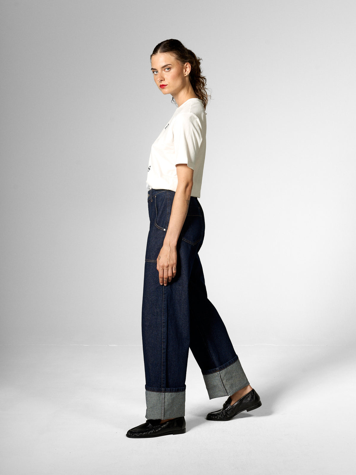 BLUE LEGACY DENIM TROUSERS