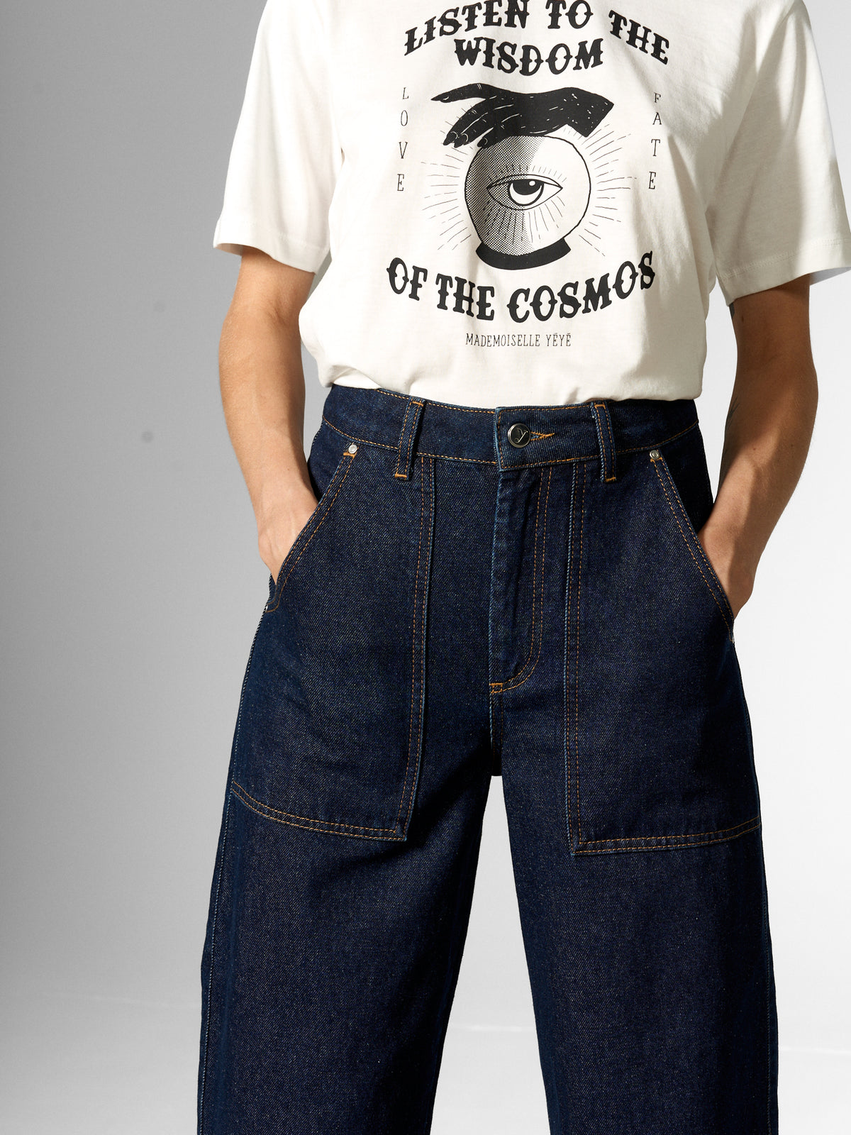 BLUE LEGACY DENIM TROUSERS