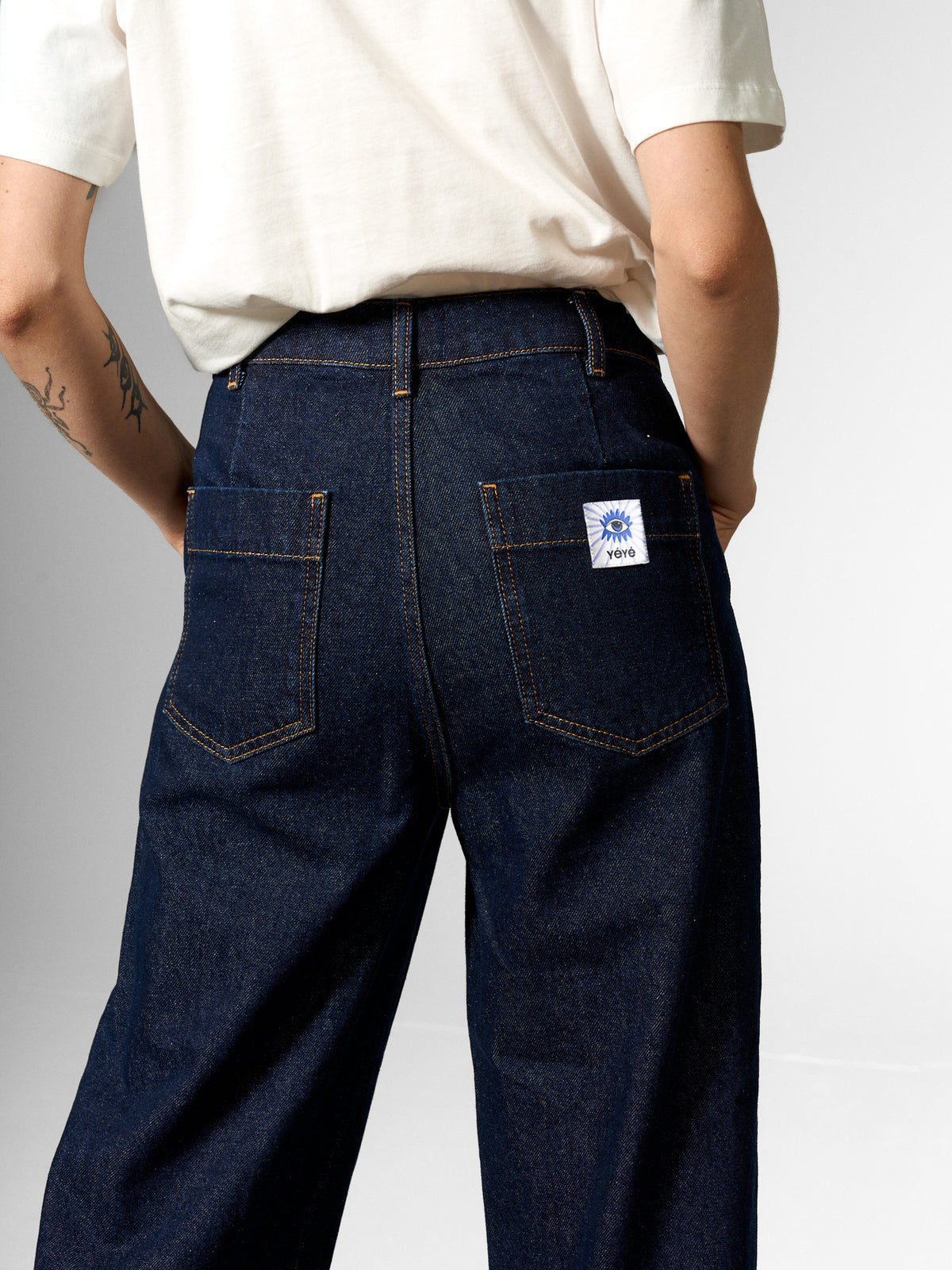 BLUE LEGACY DENIM TROUSERS