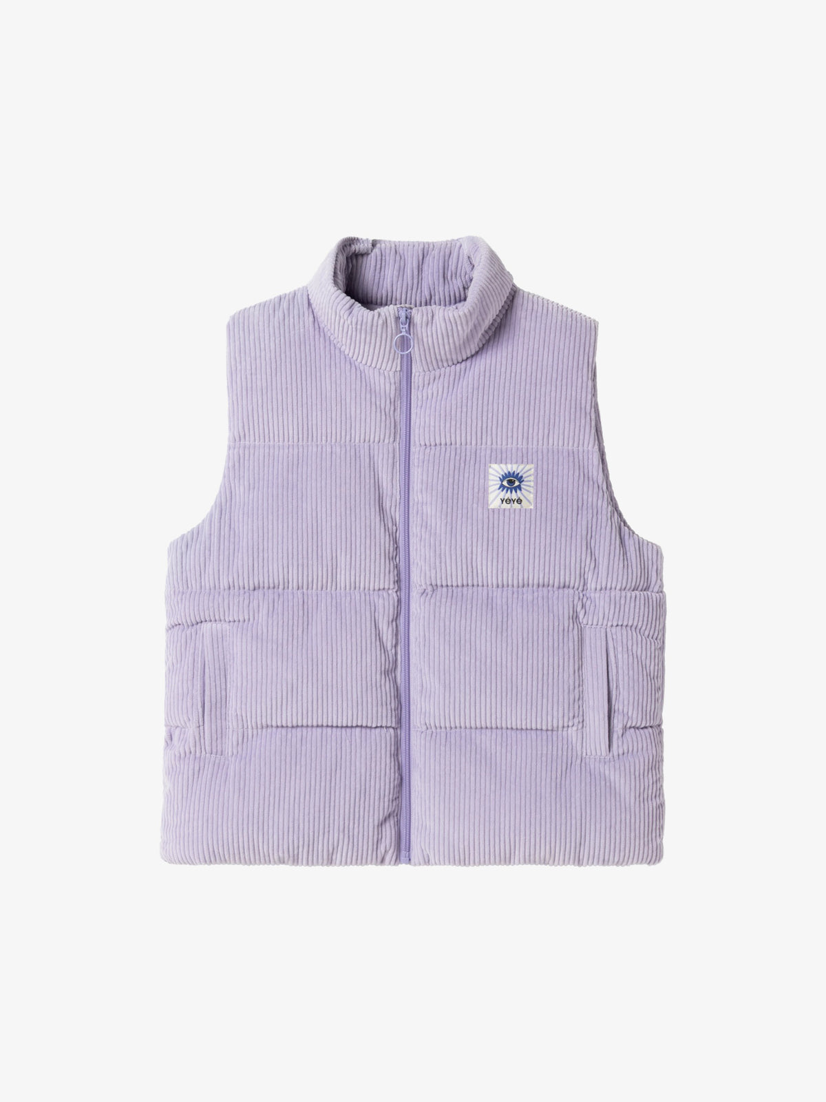 Mademoiselle YéYé Women's Puffer Gilet - Lilac