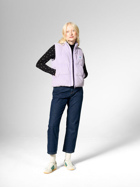 Mademoiselle YéYé Women's Puffer Gilet - Lilac