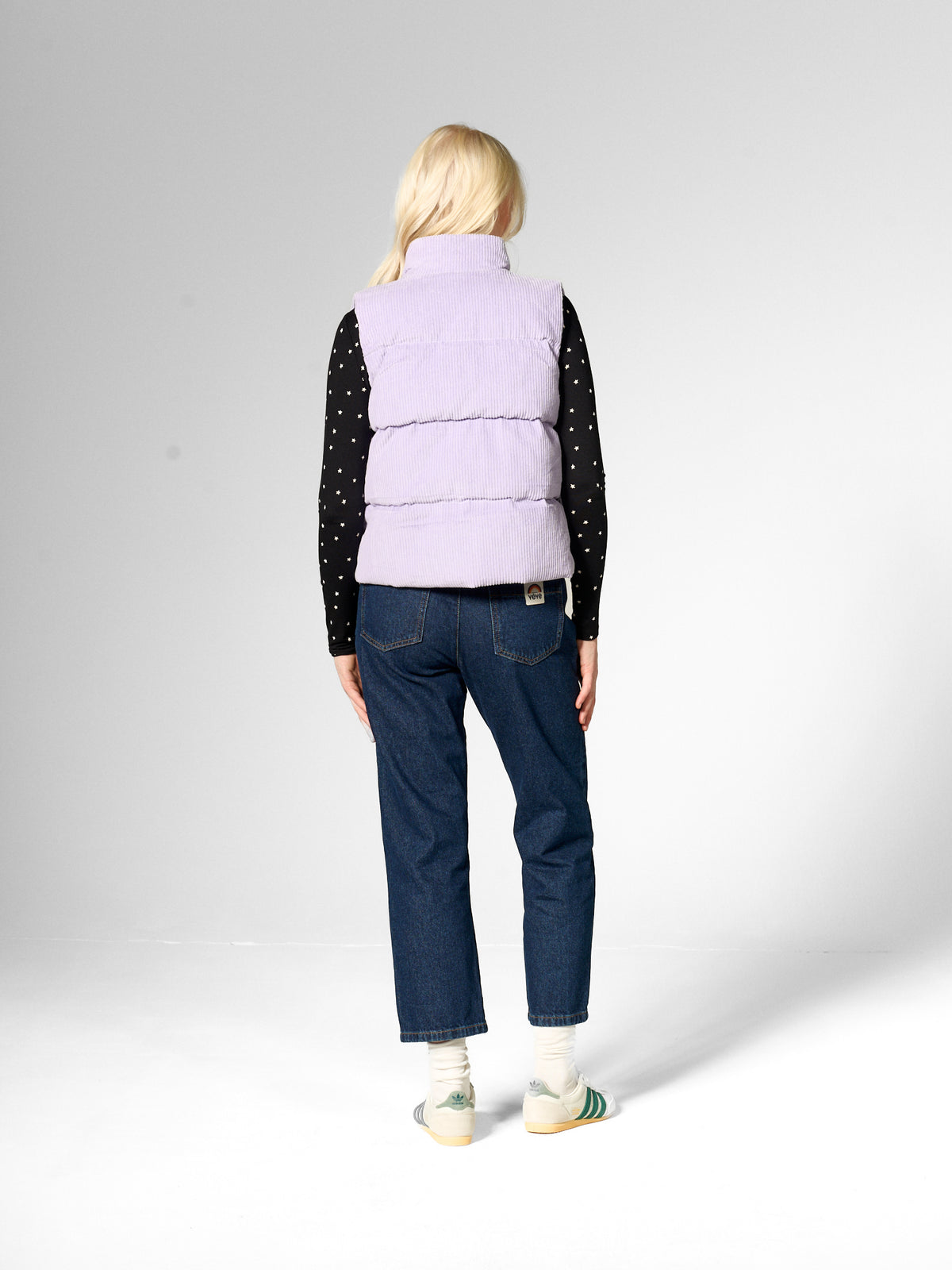Mademoiselle YéYé Women's Puffer Gilet - Lilac