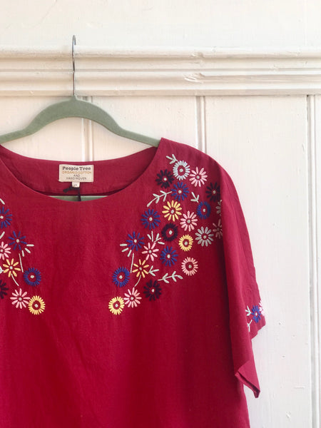EMBROIDERED BLOUSE