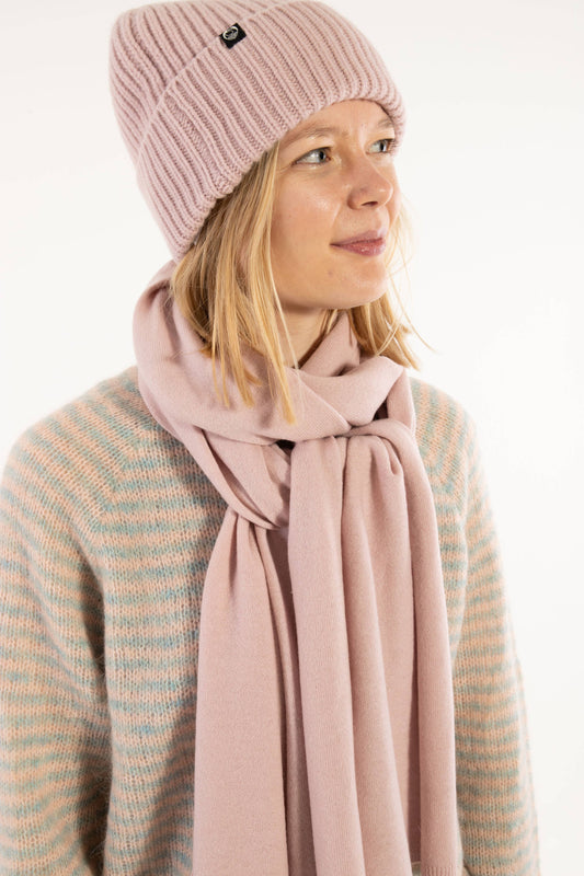 MERINO SCARF | GENTLE PINK