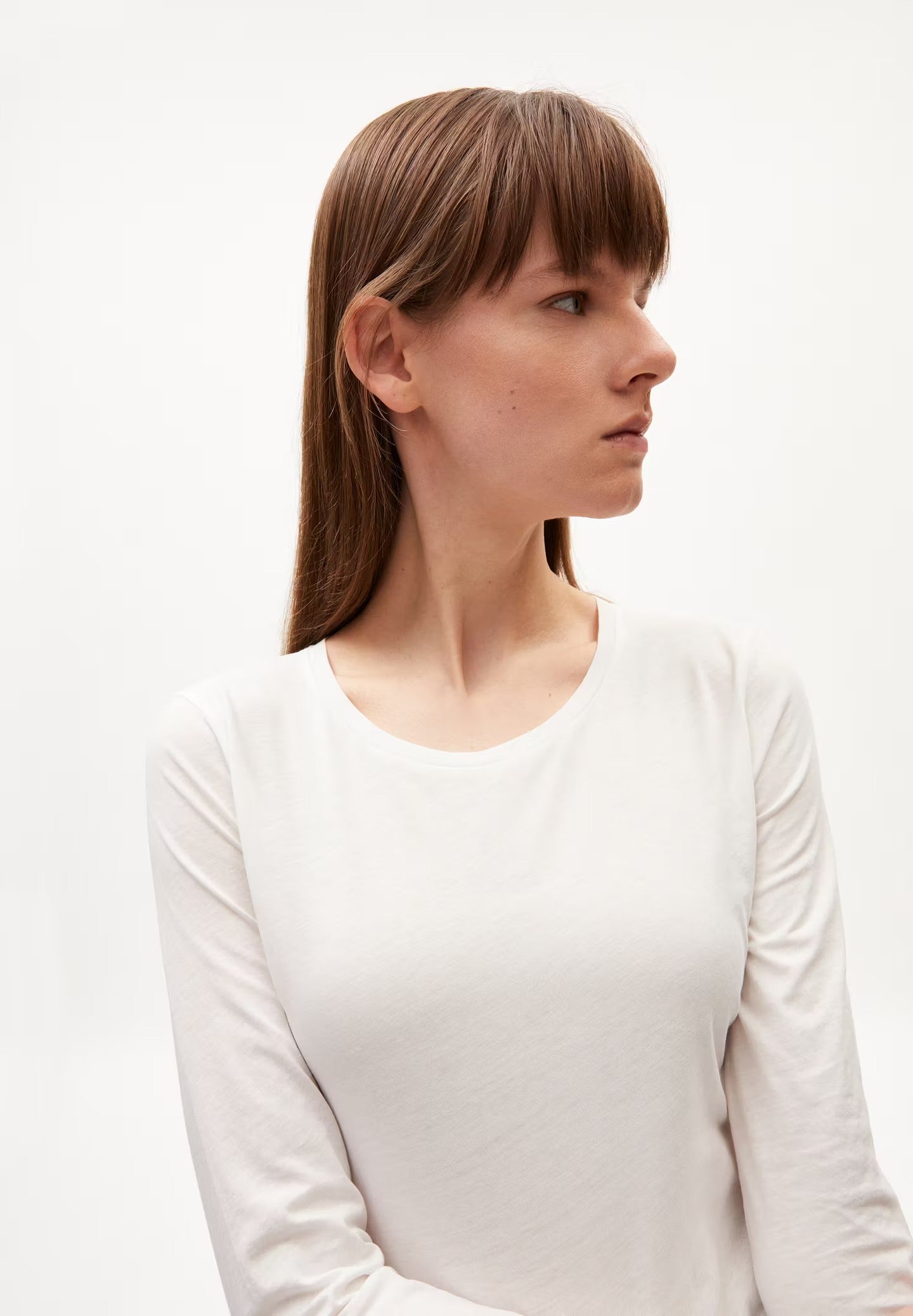 ENRICCAA SOFT LONGSLEEVE SLIM FIT | OFF WHITE