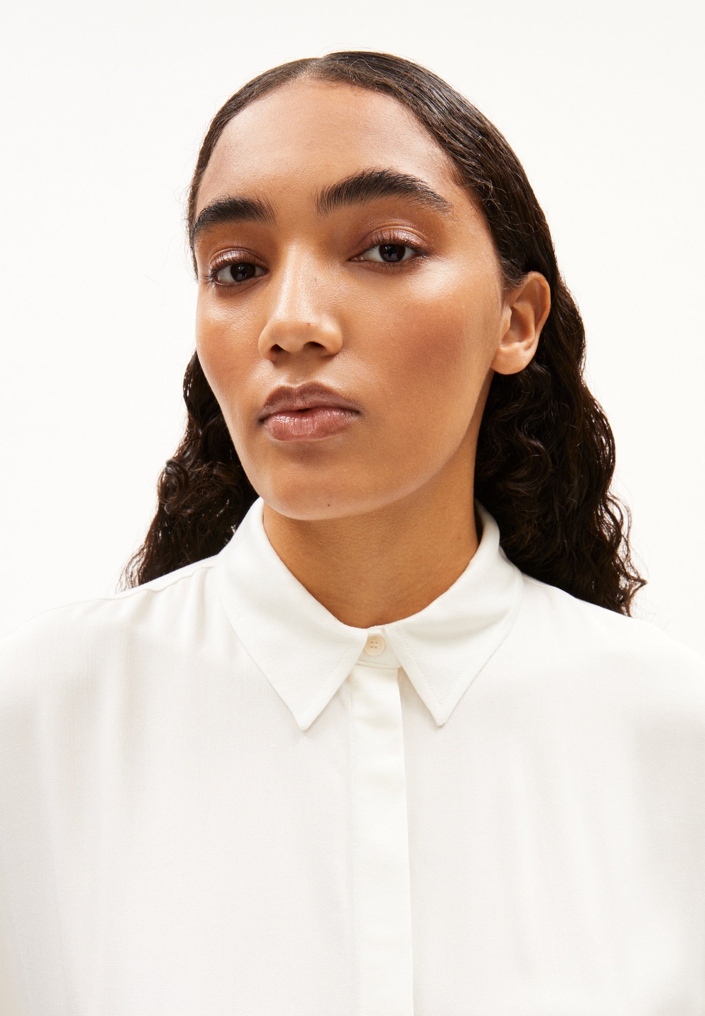 LARISAANA ECOVERO™ BLOUSE | OFF WHITE
