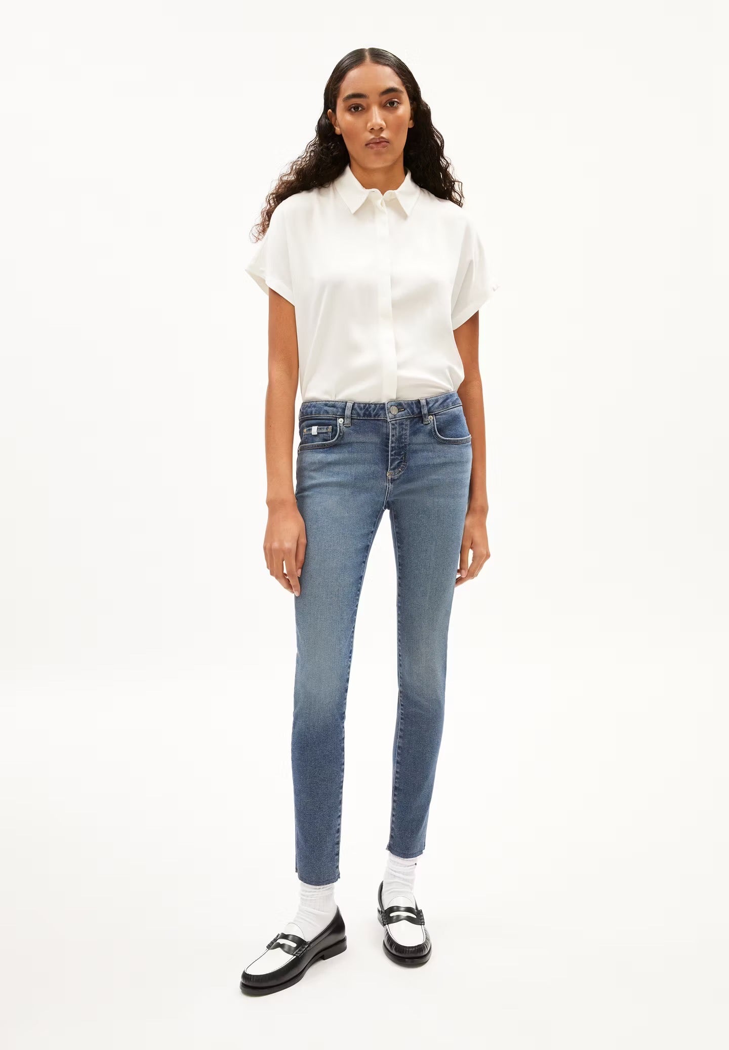 LARISAANA ECOVERO™ BLOUSE | OFF WHITE