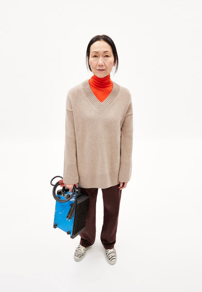 CARDAA
SWEATER LOOSE FIT MADE OF ORGANIC WOOL MIX