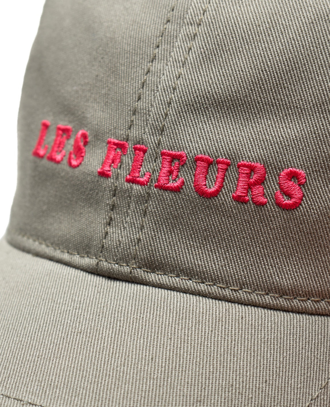 SLUSSEN SOFT CAP | LES FLEURS OLIVE GREEN