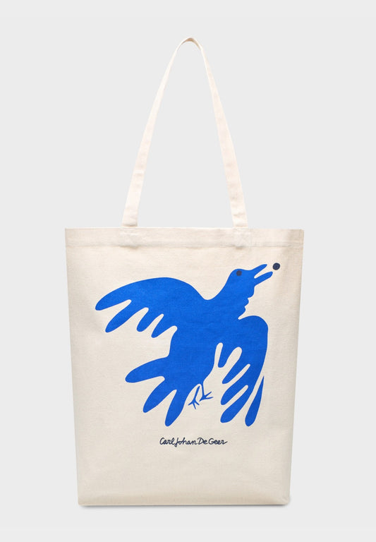 TOTE BAG TOREKOV THE PHOENIX BIRD | OFF WHITE