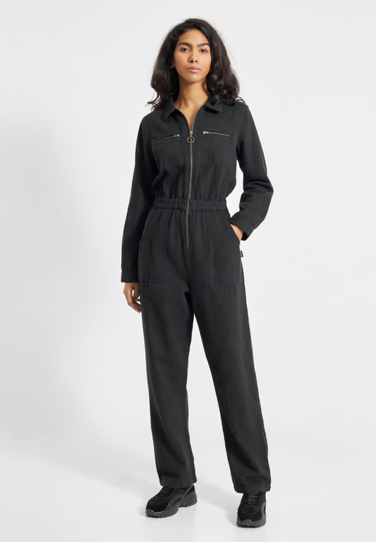 HULTSFRED ORGANIC COTTON OVERALL || BLACK