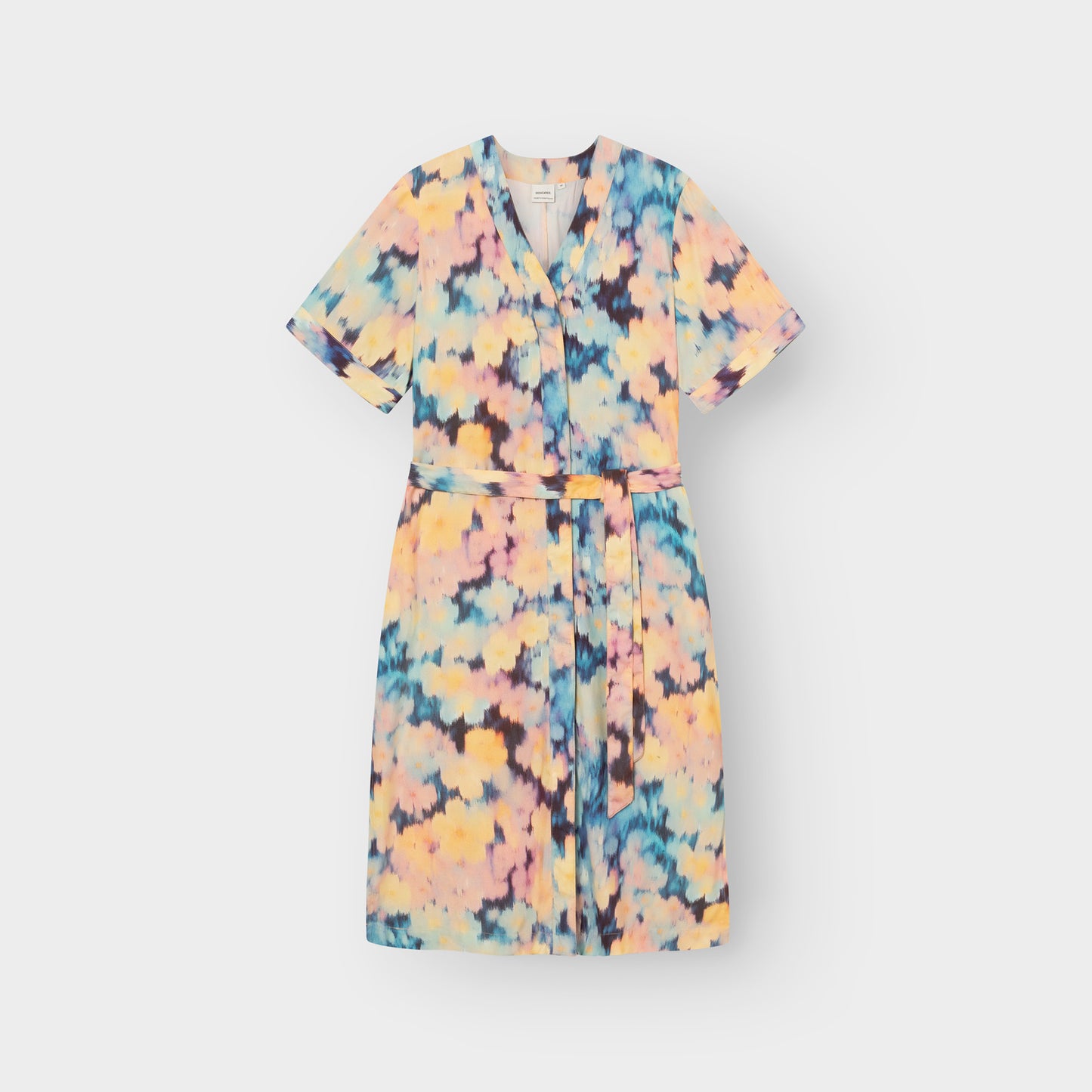 KALLVIK DRESS IKAT FIELD MULTI COLOUR
