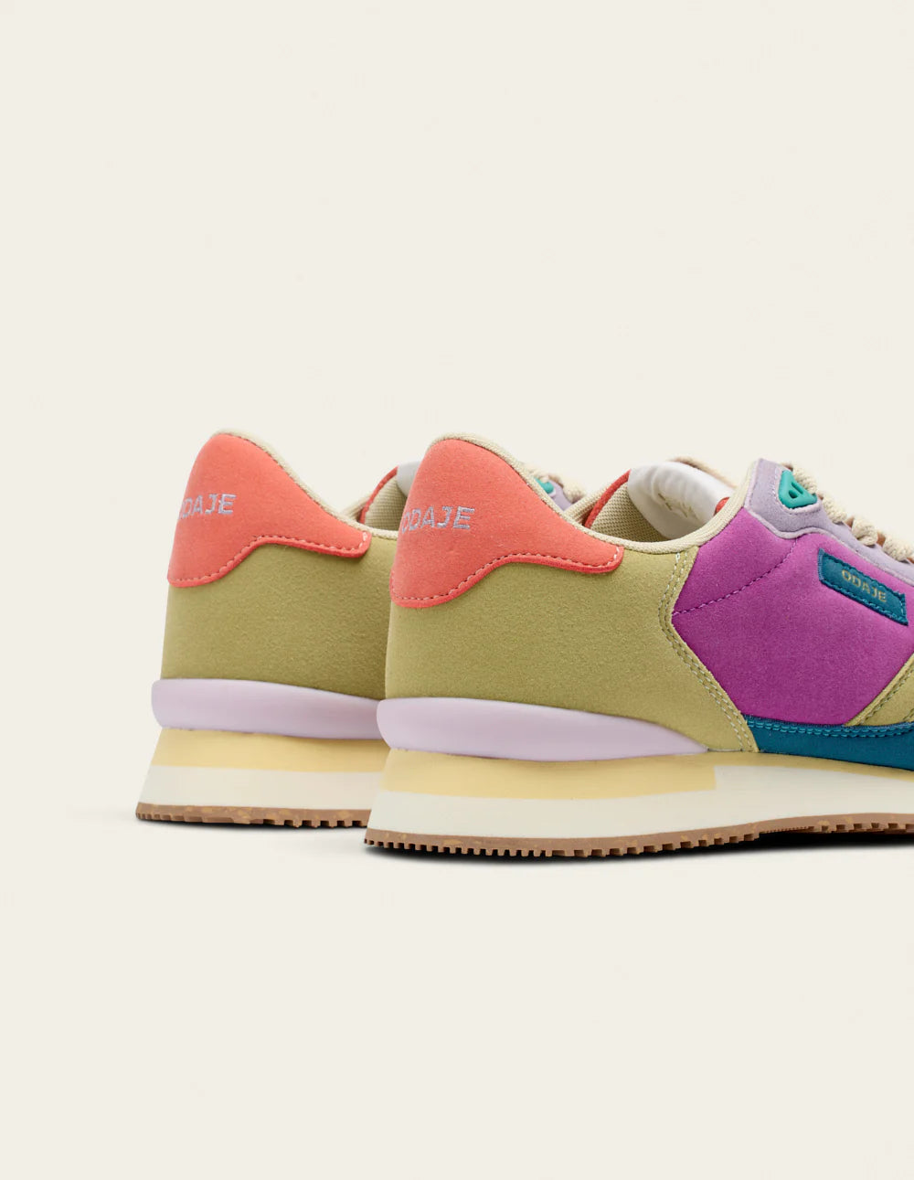 ANDRÉE LOW-TOP TRAINERS | LILAC WATER BLUE