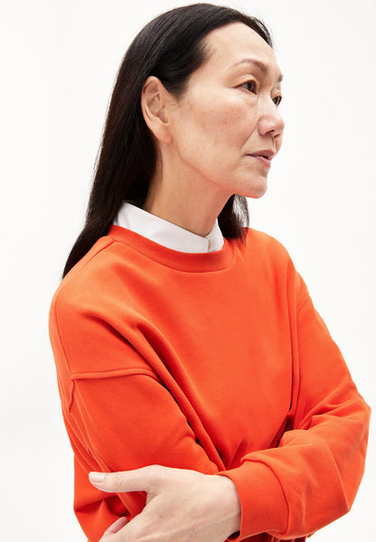 AARIN SWEATSHIRT OVERSIZED FIT MADE OF ORGANIC COTTON