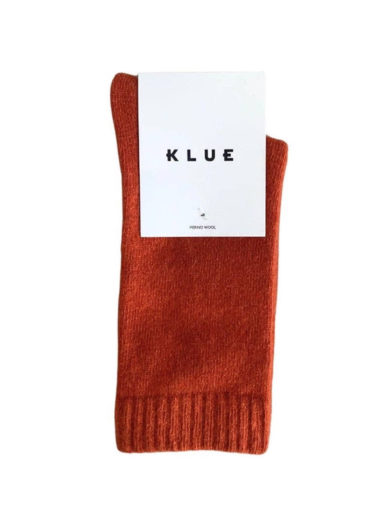 MERINO WOOL SOCKS | BRICK