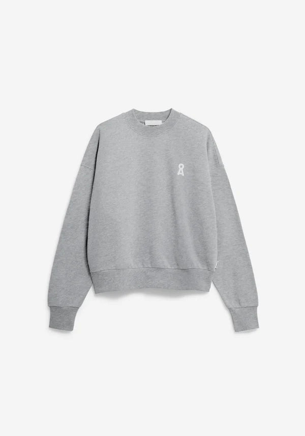 ICONIC Å ALIZAA SWEATSHIRT | SILVER MELANGE