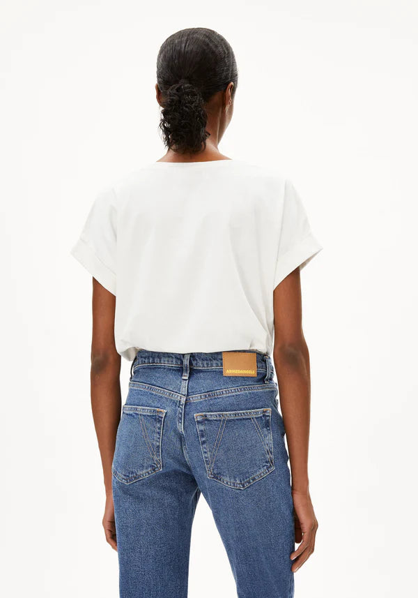 IDAARA ORGANIC COTTON T-SHIRT | WHITE