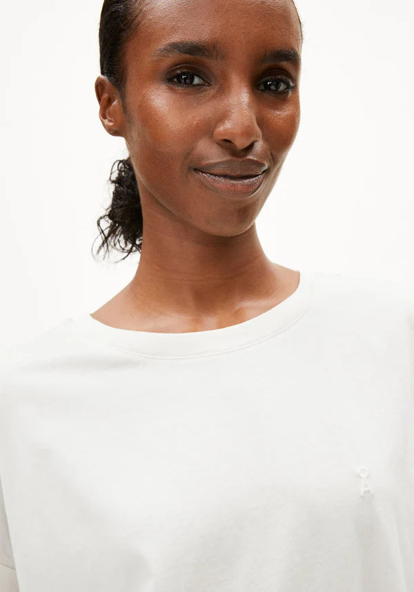 IDAARA ORGANIC COTTON T-SHIRT | WHITE
