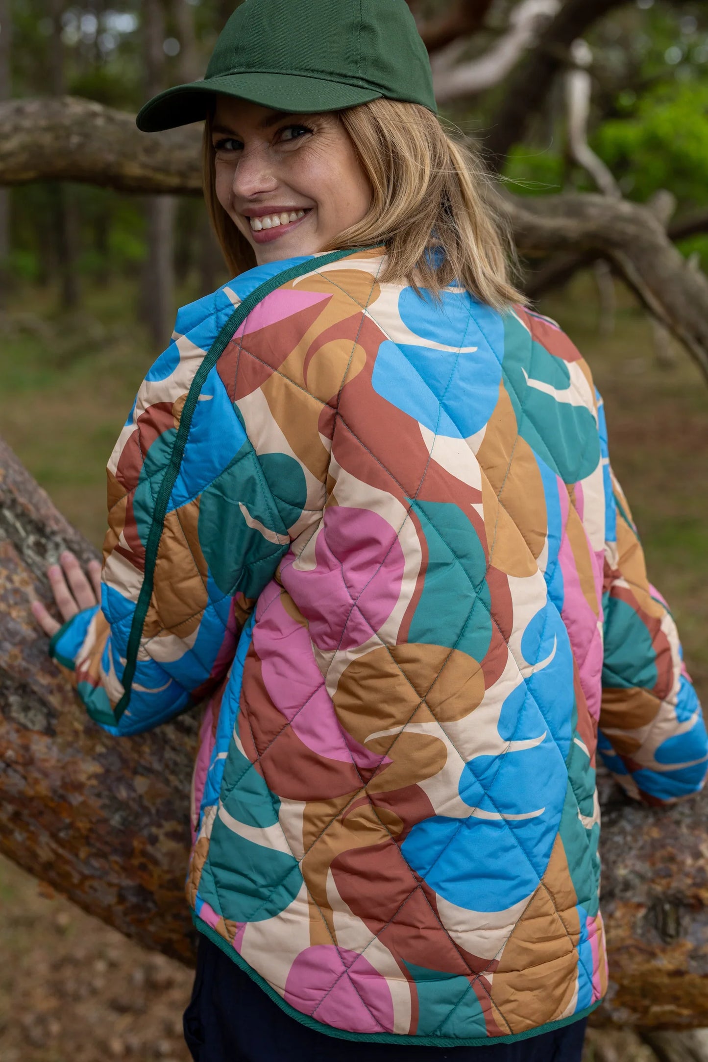DANEMAPLE QUILTED THERMO JACKET | NOUGAT TROPS