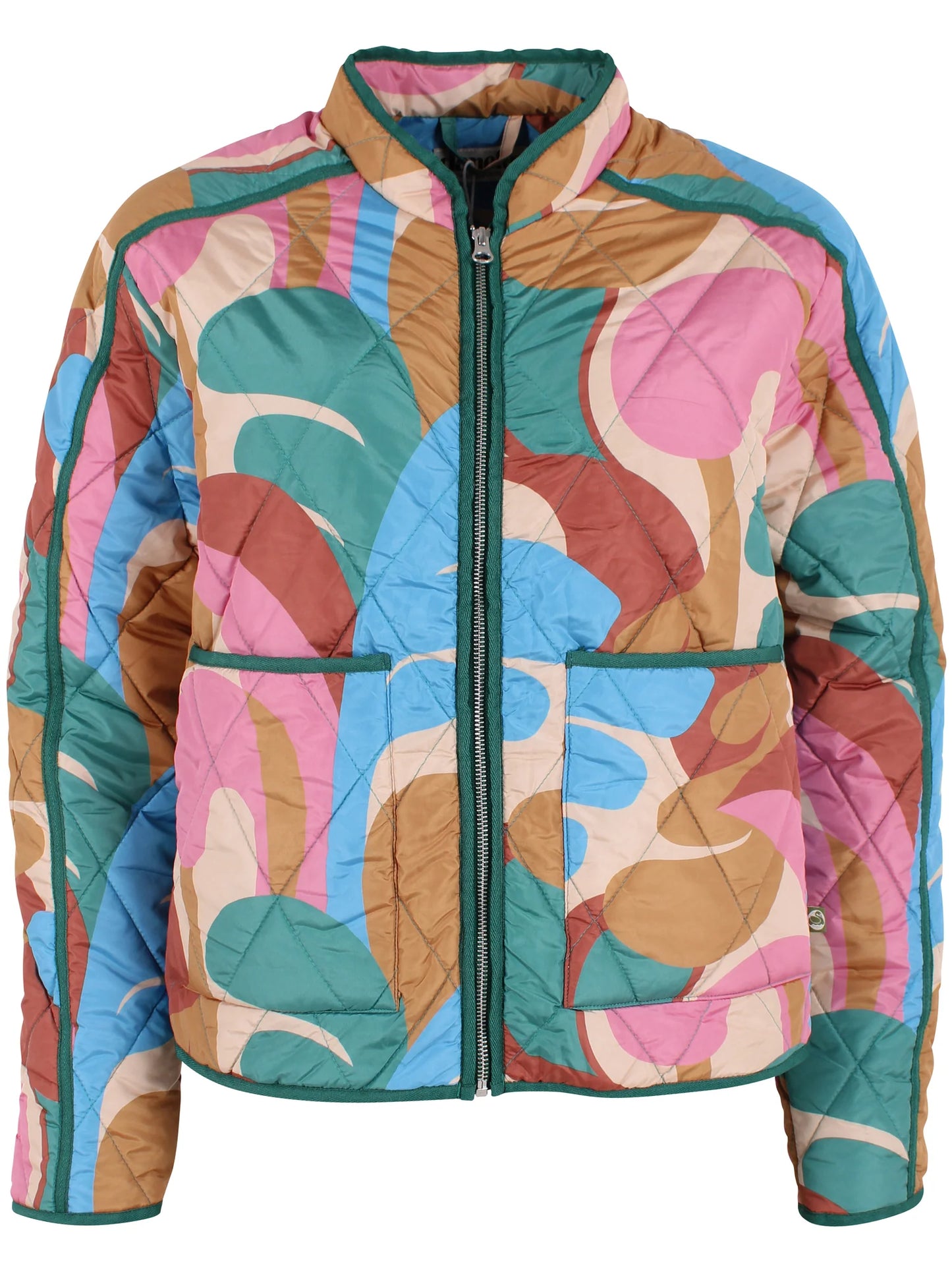 DANEMAPLE QUILTED THERMO JACKET | NOUGAT TROPS