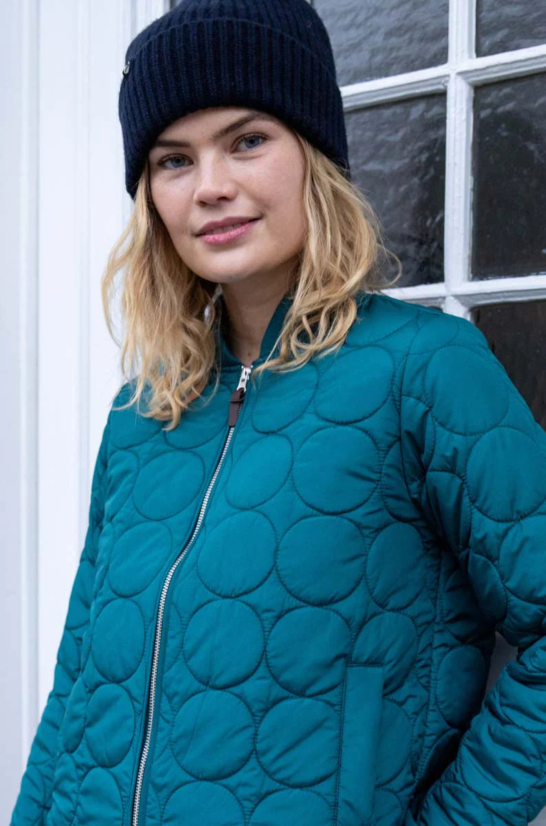 DANECANDO QUILTED JACKET  | SLATE