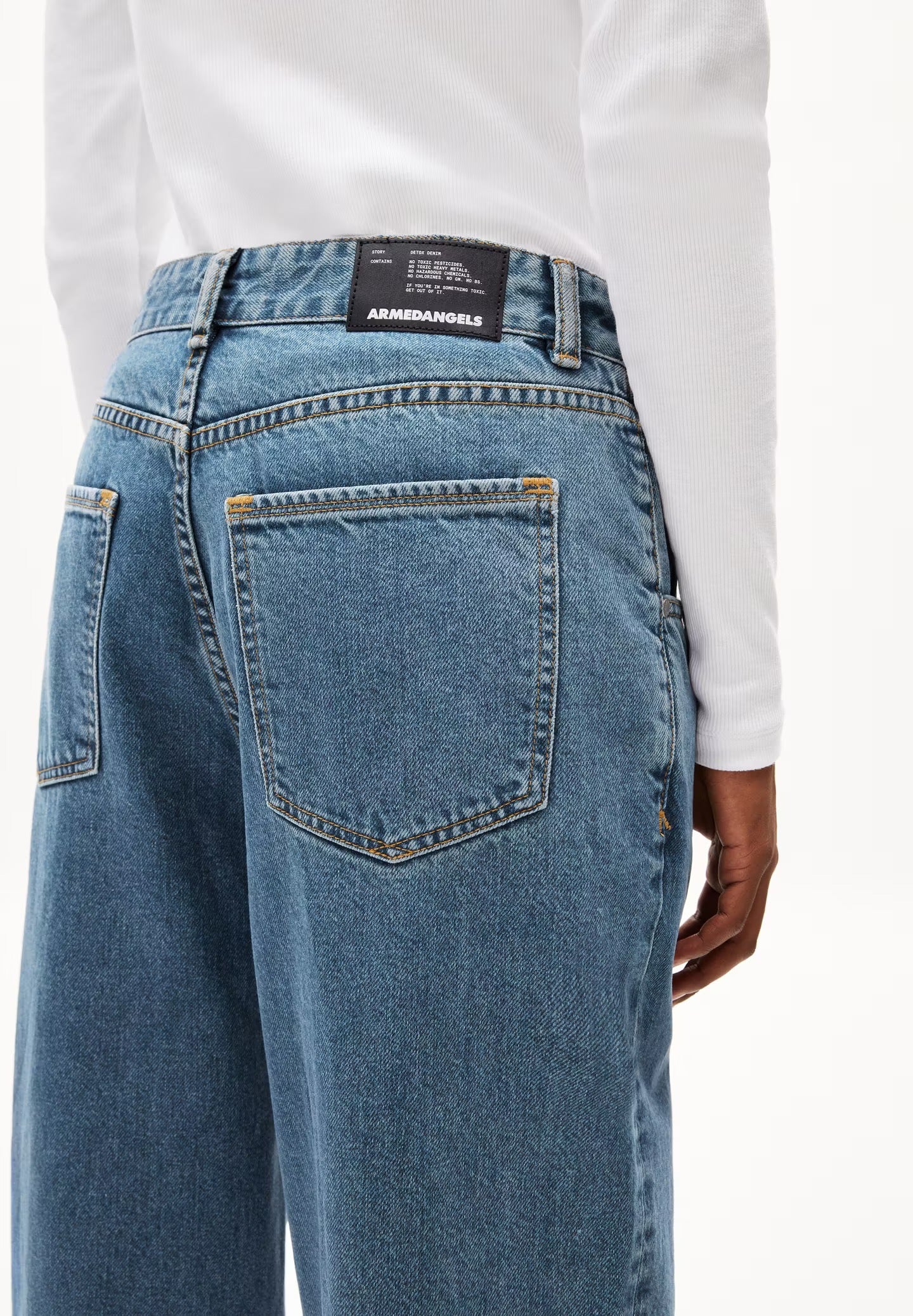 HAAYI BAGGY FIT JEANS | INDIGO STONE