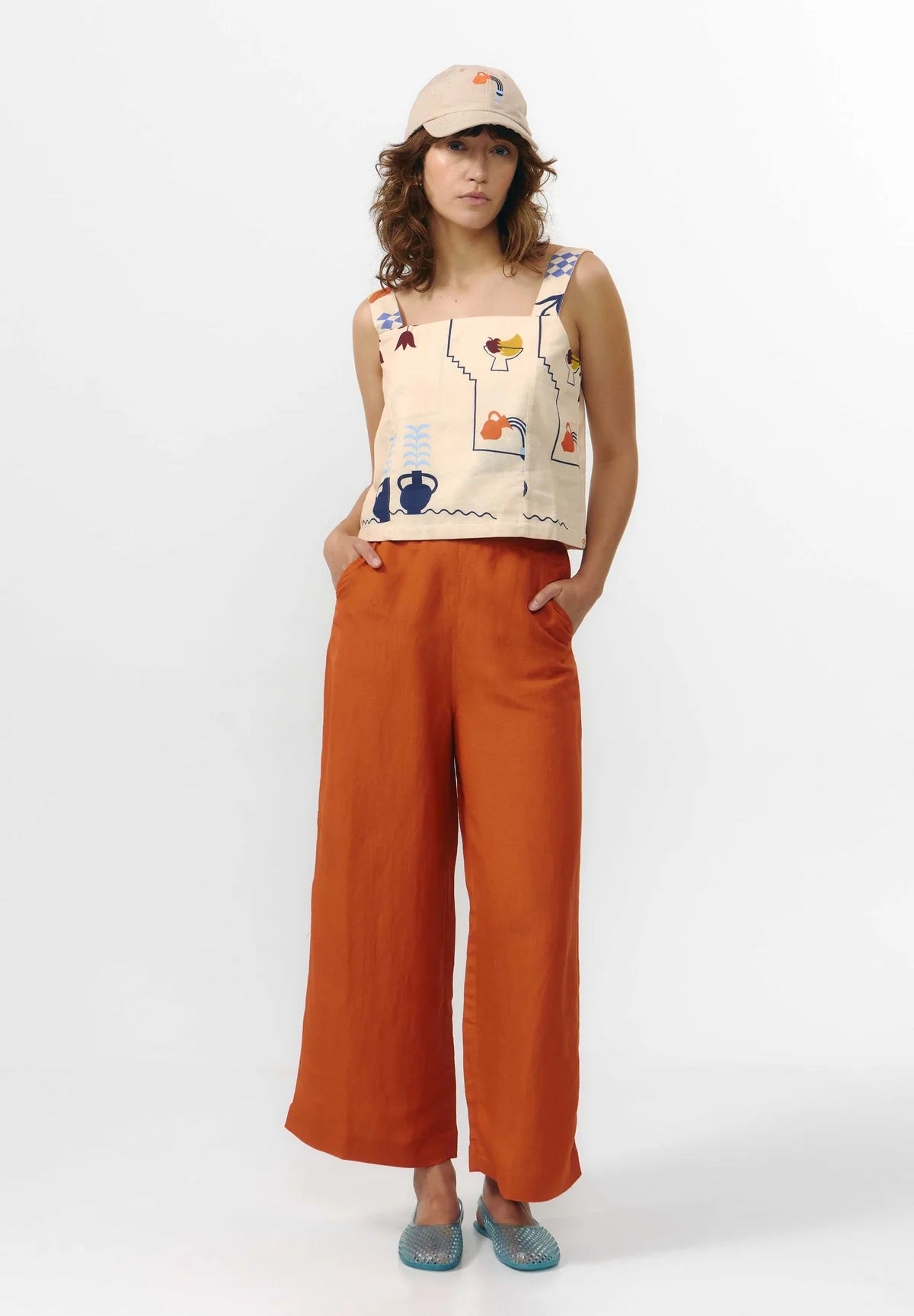 ODIEL TOP PRINT HOLIDAY