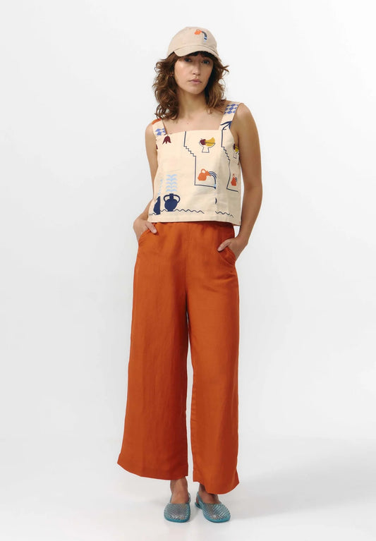 ODIEL TOP PRINT HOLIDAY