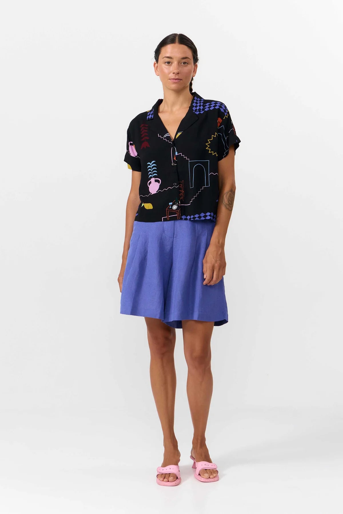 NYASA SHIRT PRINT HOLIDAY