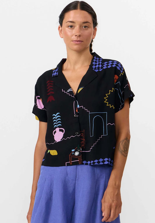 NYASA SHIRT PRINT HOLIDAY