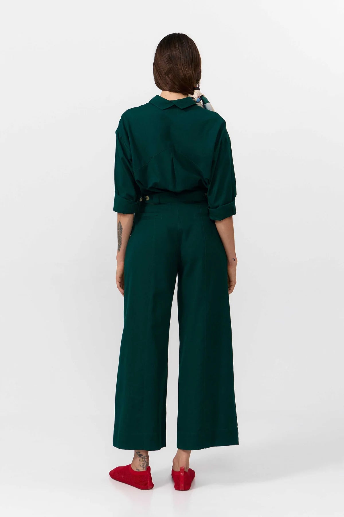 ULLA PANTS DEEP GREEN