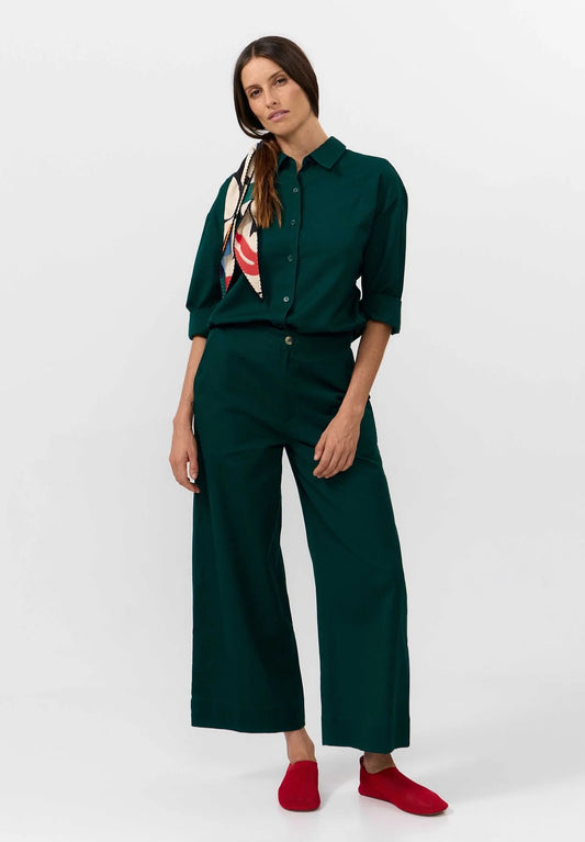 ULLA PANTS DEEP GREEN