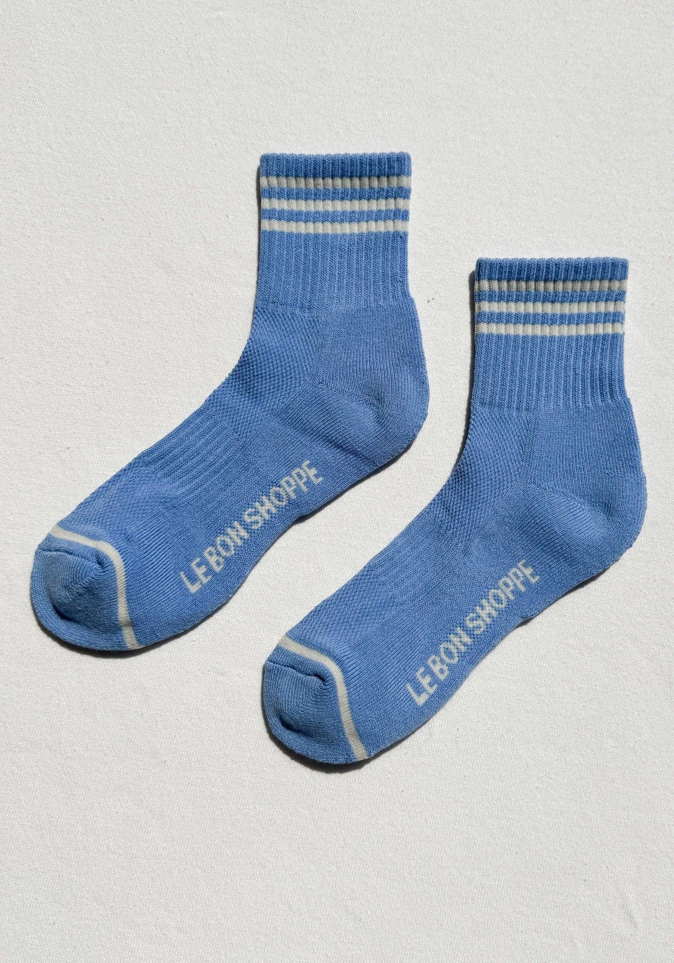 GIRLFRIEND SOCKS | PARISIAN BLUE
