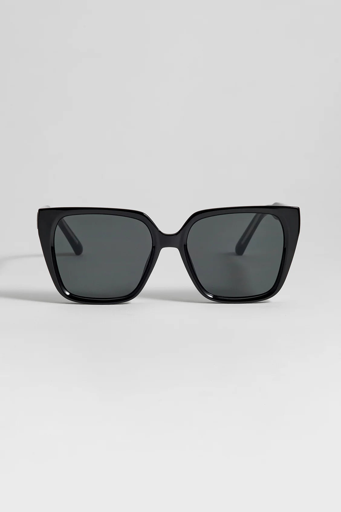 MILAN SQUARE SUNGLASSES | BLACK