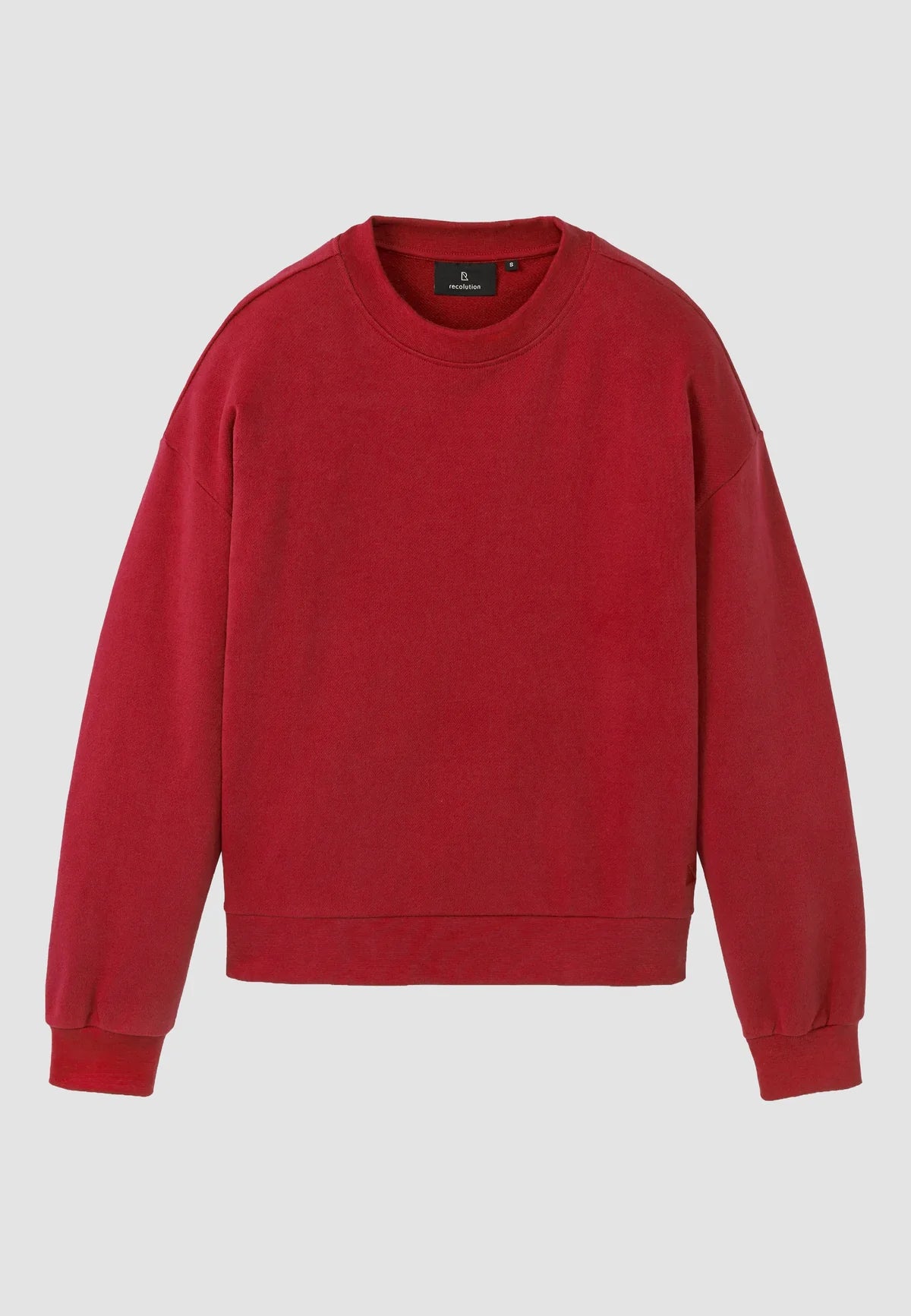 NERINE ORGANIC COTTON SWEATSHIRT | SIGNAL RED