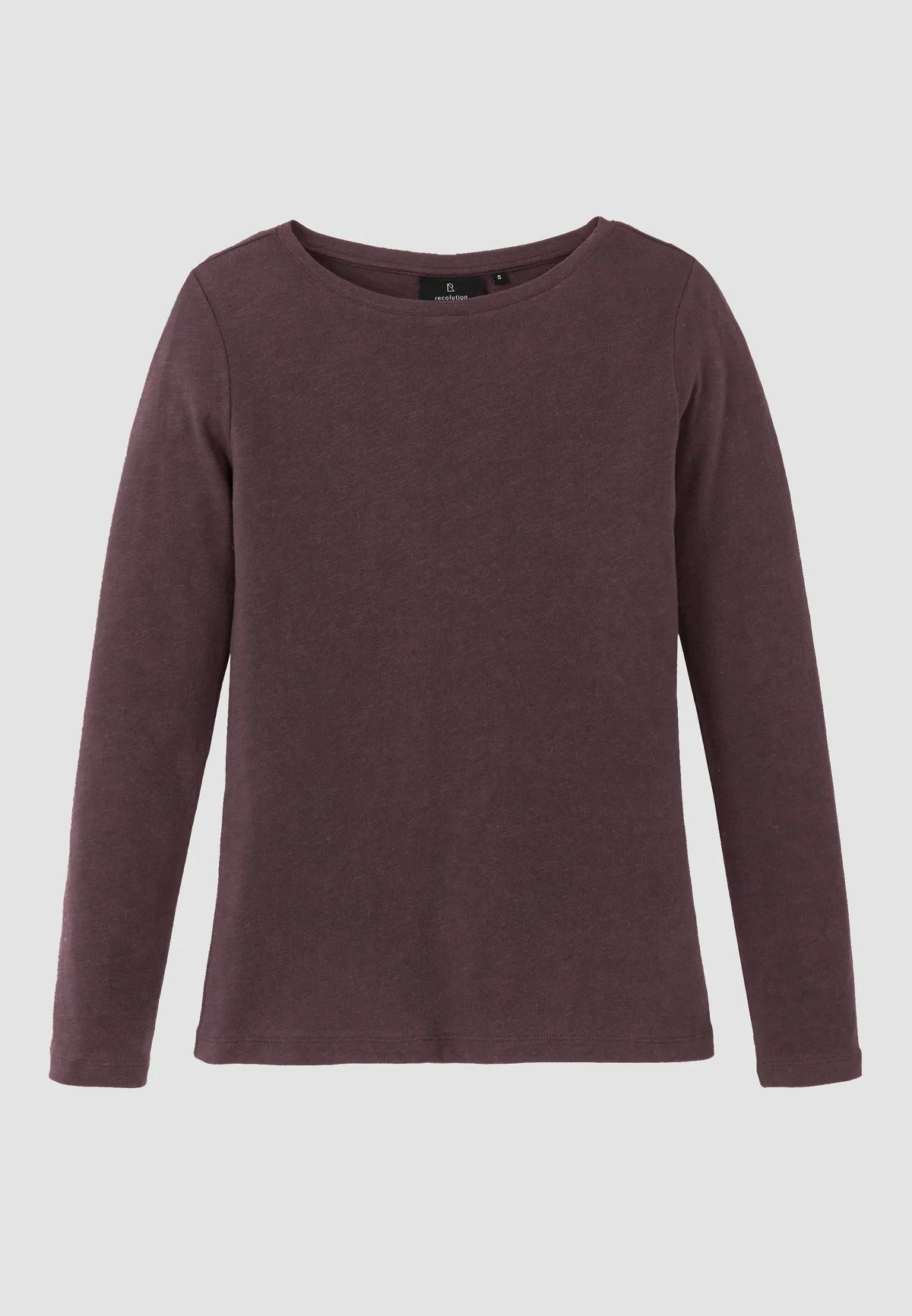 IRIS LONG SLEEVE TOP | DARK GRAPE