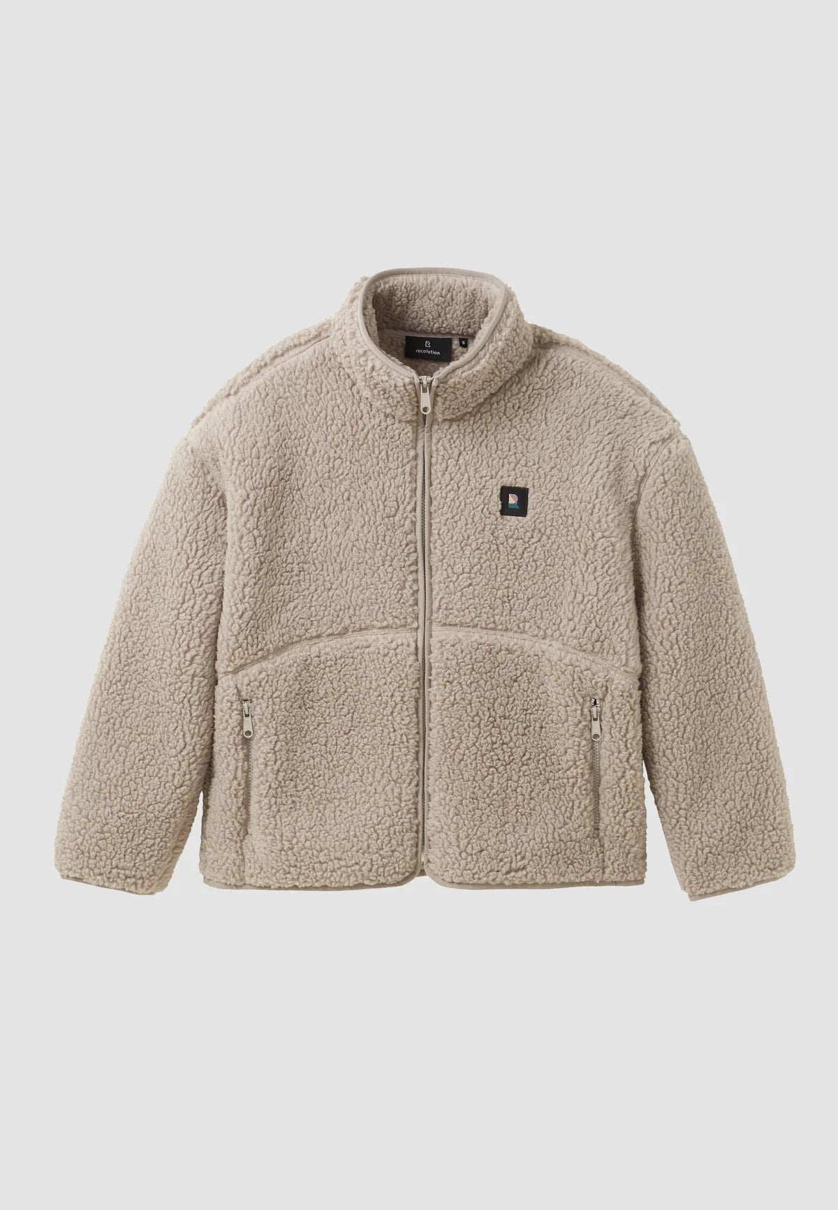 Recolution Fortunella Women’s Recycled Fleece Jacket – Hazel Brown