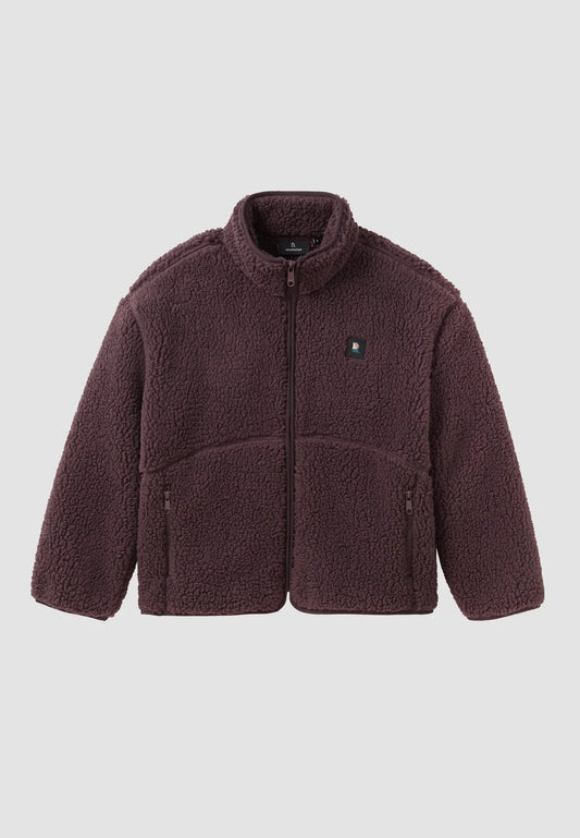 Recolution Fortunella Women’s Recycled Fleece Jacket – Dark Grape