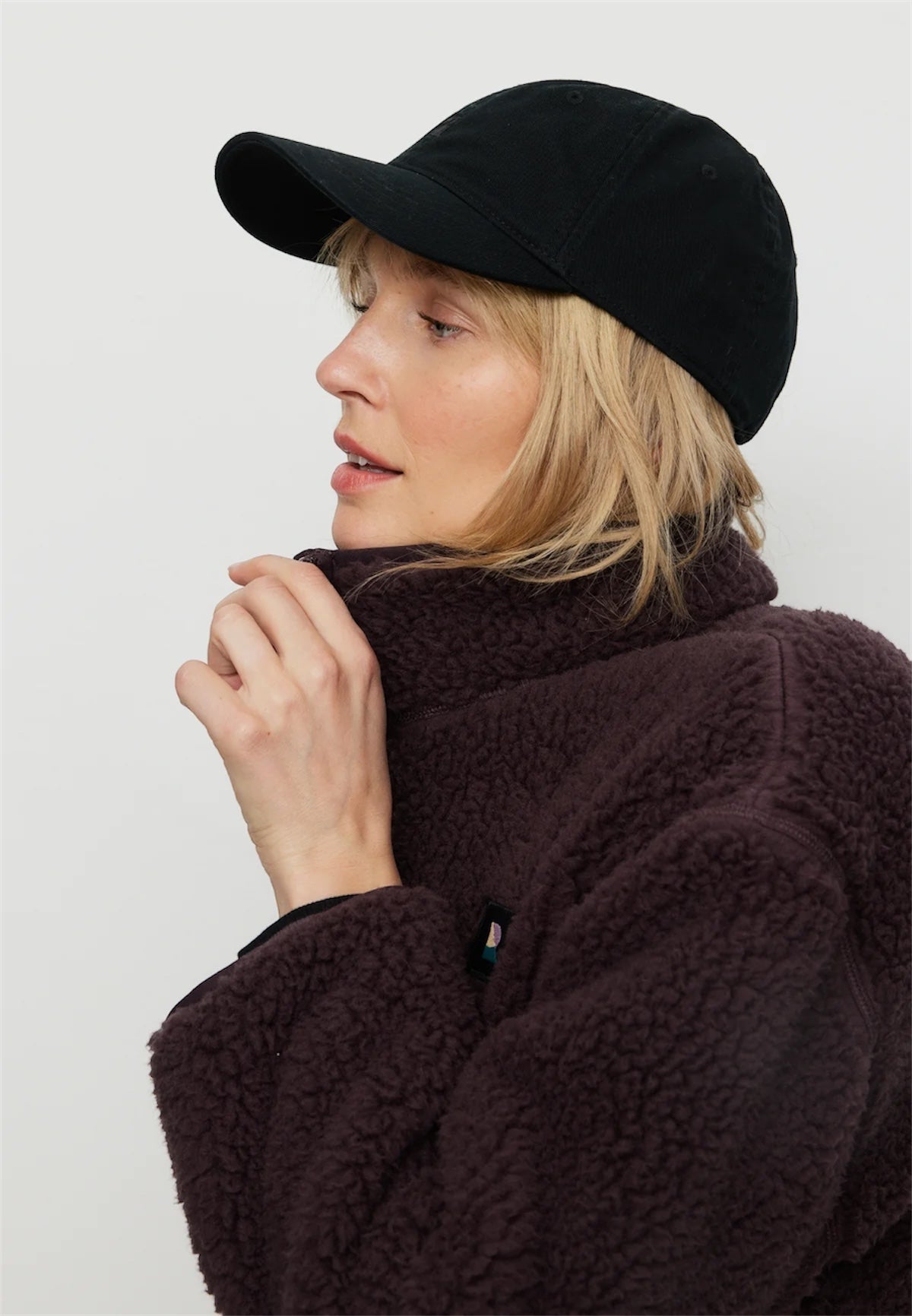 Recolution Fortunella Women’s Recycled Fleece Jacket – Dark Grape