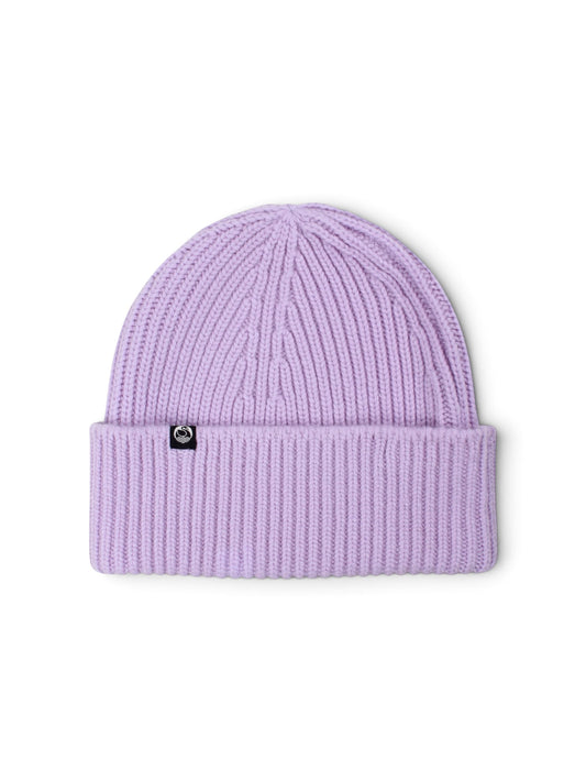Danefæ Merino Wool Beanie – Ice Lilac