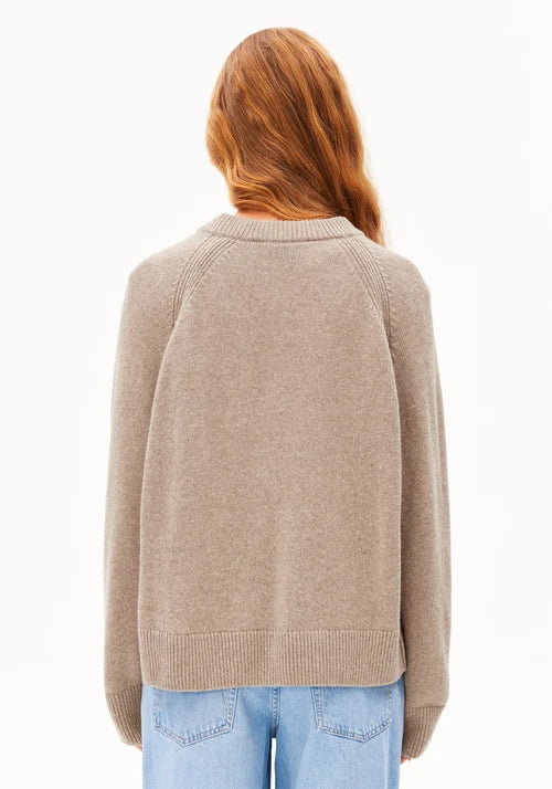 ARMEDANGELS Women's Wool Knit Jumper – Soft Nougat