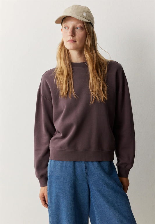 recolution Nerine Organic Cotton Sweatshirt – Dark Grape